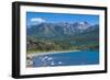 Beautiful Mountain Lake in the Los Alerces National Park-Michael Runkel-Framed Photographic Print