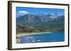 Beautiful Mountain Lake in the Los Alerces National Park-Michael Runkel-Framed Photographic Print