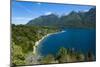 Beautiful Mountain Lake in the Los Alerces National Park-Michael Runkel-Mounted Photographic Print