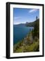 Beautiful Mountain Lake in the Los Alerces National Park-Michael Runkel-Framed Photographic Print