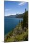 Beautiful Mountain Lake in the Los Alerces National Park-Michael Runkel-Mounted Photographic Print