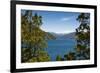 Beautiful Mountain Lake in the Los Alerces National Park-Michael Runkel-Framed Photographic Print