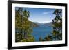 Beautiful Mountain Lake in the Los Alerces National Park-Michael Runkel-Framed Photographic Print