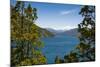 Beautiful Mountain Lake in the Los Alerces National Park-Michael Runkel-Mounted Photographic Print