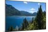 Beautiful Mountain Lake in the Los Alerces National Park-Michael Runkel-Mounted Photographic Print