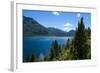 Beautiful Mountain Lake in the Los Alerces National Park-Michael Runkel-Framed Photographic Print