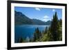 Beautiful Mountain Lake in the Los Alerces National Park-Michael Runkel-Framed Photographic Print