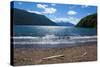 Beautiful Mountain Lake in the Los Alerces National Park-Michael Runkel-Stretched Canvas