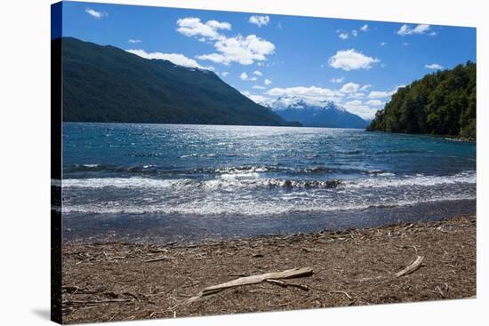 Beautiful Mountain Lake in the Los Alerces National Park-Michael Runkel-Stretched Canvas