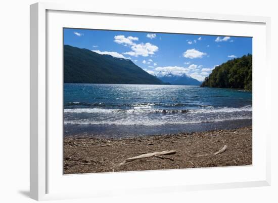 Beautiful Mountain Lake in the Los Alerces National Park-Michael Runkel-Framed Photographic Print