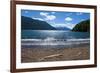 Beautiful Mountain Lake in the Los Alerces National Park-Michael Runkel-Framed Photographic Print