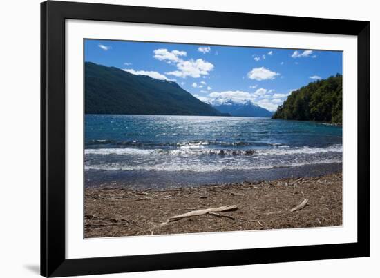 Beautiful Mountain Lake in the Los Alerces National Park-Michael Runkel-Framed Photographic Print