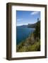 Beautiful Mountain Lake in the Los Alerces National Park-Michael Runkel-Framed Photographic Print