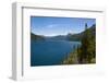 Beautiful Mountain Lake in the Los Alerces National Park-Michael Runkel-Framed Photographic Print