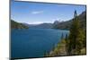 Beautiful Mountain Lake in the Los Alerces National Park-Michael Runkel-Mounted Photographic Print