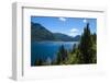 Beautiful Mountain Lake in the Los Alerces National Park-Michael Runkel-Framed Photographic Print