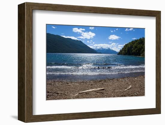 Beautiful Mountain Lake in the Los Alerces National Park-Michael Runkel-Framed Photographic Print