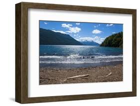 Beautiful Mountain Lake in the Los Alerces National Park-Michael Runkel-Framed Photographic Print