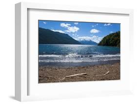 Beautiful Mountain Lake in the Los Alerces National Park-Michael Runkel-Framed Photographic Print