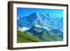 Beautiful Mountain on Summer Time-mr. Smith-Framed Photographic Print