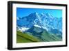Beautiful Mountain on Summer Time-mr. Smith-Framed Photographic Print