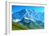 Beautiful Mountain on Summer Time-mr. Smith-Framed Photographic Print