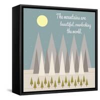Beautiful Mountains-Tammy Kushnir-Framed Stretched Canvas