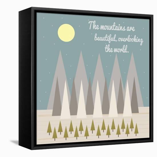 Beautiful Mountains-Tammy Kushnir-Framed Stretched Canvas