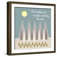 Beautiful Mountains-Tammy Kushnir-Framed Giclee Print