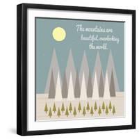 Beautiful Mountains-Tammy Kushnir-Framed Giclee Print