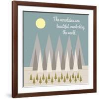 Beautiful Mountains-Tammy Kushnir-Framed Giclee Print