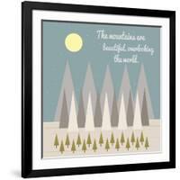 Beautiful Mountains-Tammy Kushnir-Framed Giclee Print