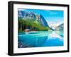 Beautiful Nature of Lake Louise in Banff National Park, Canada-Yunsun_Kim-Framed Photographic Print