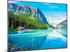 Beautiful Nature of Lake Louise in Banff National Park, Canada-Yunsun_Kim-Mounted Photographic Print