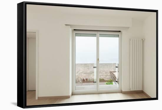 Beautiful New Apartment, Interior, View Window-zveiger-Framed Stretched Canvas