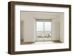 Beautiful New Apartment, Interior, View Window-zveiger-Framed Photographic Print
