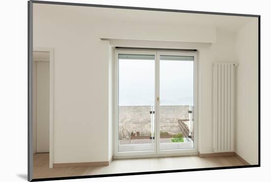 Beautiful New Apartment, Interior, View Window-zveiger-Mounted Photographic Print