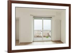 Beautiful New Apartment, Interior, View Window-zveiger-Framed Photographic Print