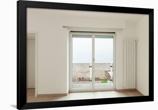 Beautiful New Apartment, Interior, View Window-zveiger-Framed Photographic Print