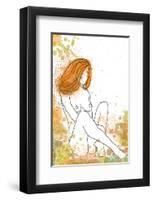 Beautiful Nude Women-Irena Orlov-Framed Art Print