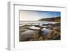 Beautiful Ocean Landscape Image during Stunning Sunset-Veneratio-Framed Photographic Print