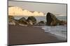 Beautiful Ocean Scene with Cliffs and Rocks-Veneratio-Mounted Photographic Print