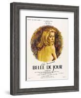 Beautiful of the Day, 1967, "Belle De Jour" Directed by Luis Buñuel-null-Framed Giclee Print