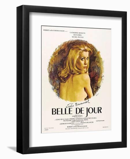 Beautiful of the Day, 1967, "Belle De Jour" Directed by Luis Buñuel-null-Framed Giclee Print