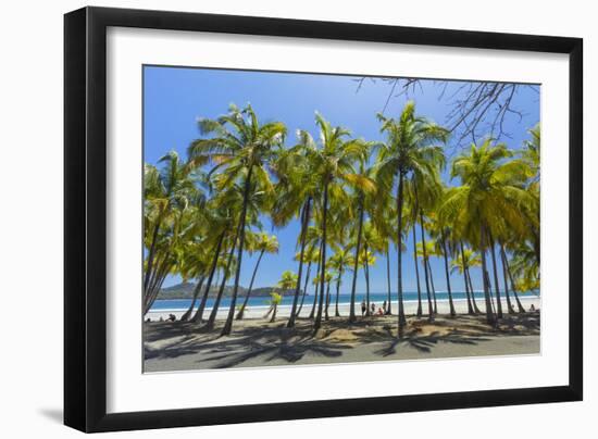 Beautiful Palm Fringed White Sand Playa Carrillo-Rob Francis-Framed Photographic Print