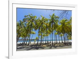 Beautiful Palm Fringed White Sand Playa Carrillo-Rob Francis-Framed Photographic Print