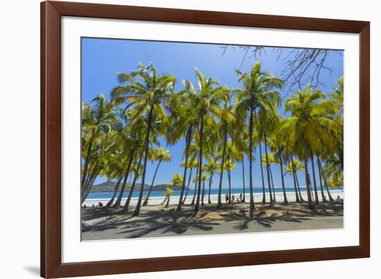 Beautiful Palm Fringed White Sand Playa Carrillo-Rob Francis-Framed Photographic Print