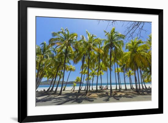 Beautiful Palm Fringed White Sand Playa Carrillo-Rob Francis-Framed Photographic Print