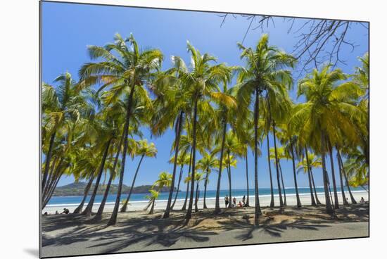 Beautiful Palm Fringed White Sand Playa Carrillo-Rob Francis-Mounted Photographic Print