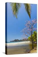 Beautiful Palm Fringed White Sand Playa Carrillo-Rob Francis-Stretched Canvas